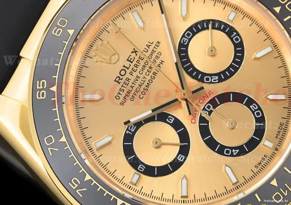 Gold Dia GDF RU Daytona YG 40mm A3836 0514